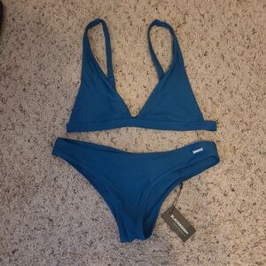 NWT blackbough triangle bikini set
